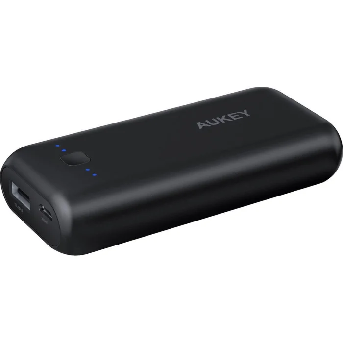 Akumulators (Power bank) Aukey USB 5000 mAh Black