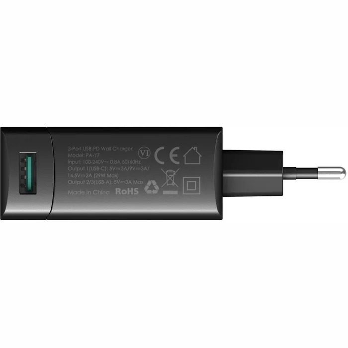 Lādētāji, kabeļi un adapteri Aukey PA-Y7