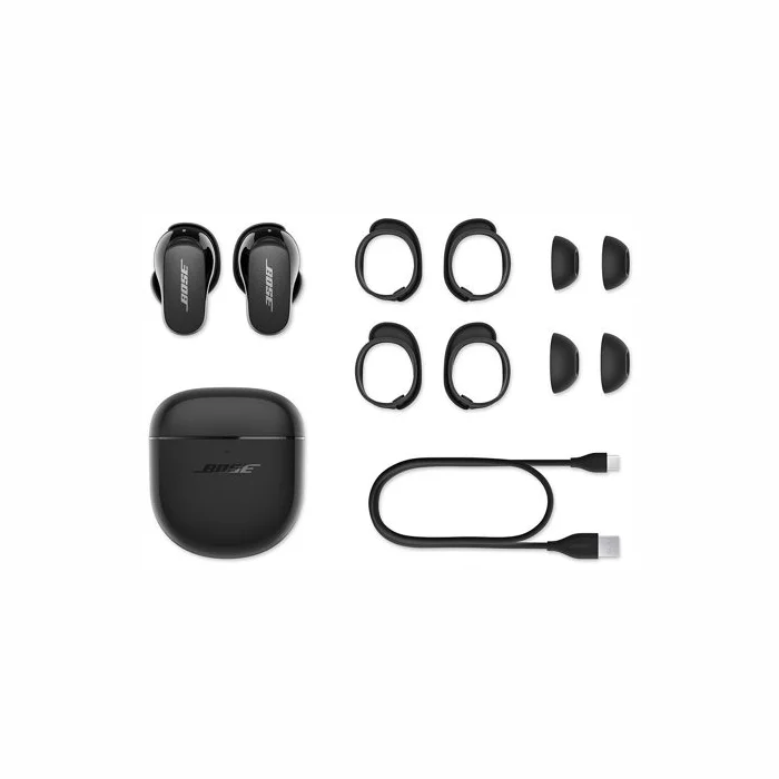 Austiņas Bose QuietComfort Earbuds II Triple Black [Demo]