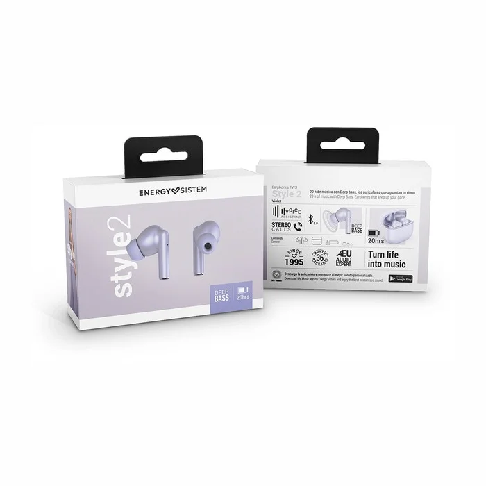 Austiņas Energy Sistem Style 2 Violet