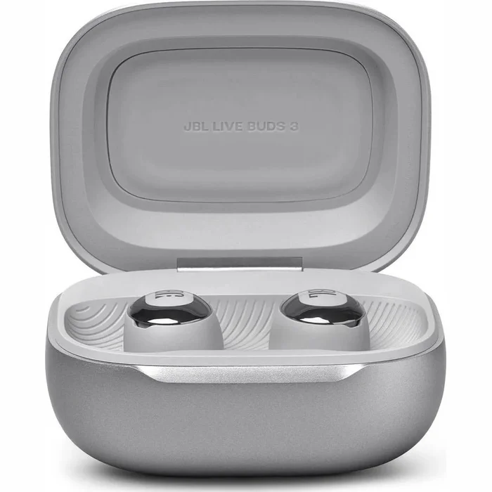 Austiņas JBL Live Buds 3 Silver