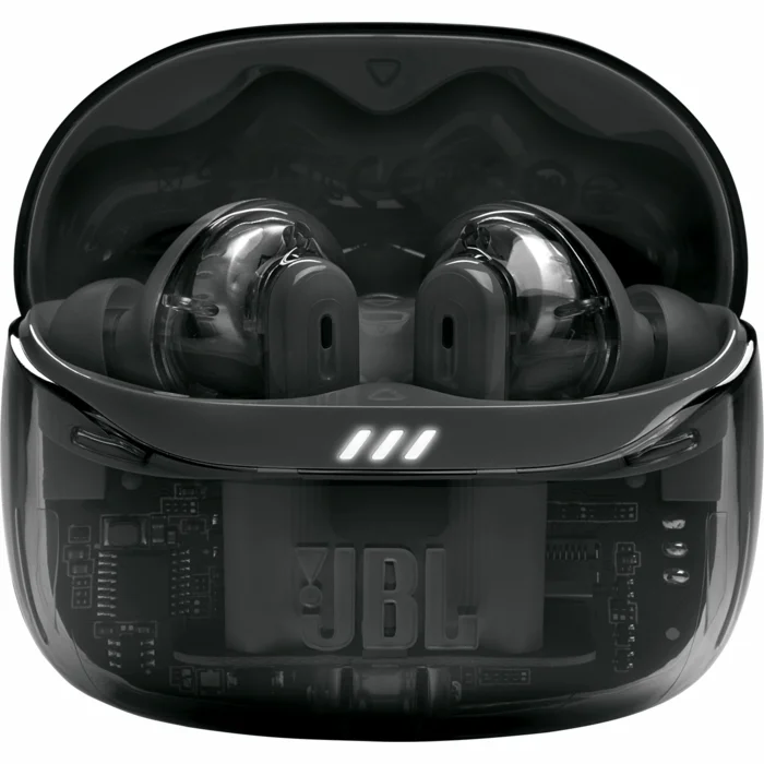 Austiņas JBL Tune Beam 2 Ghost Black