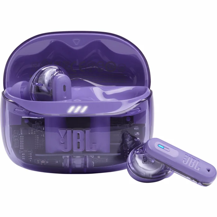 Austiņas JBL Tune Beam 2 Ghost Purple