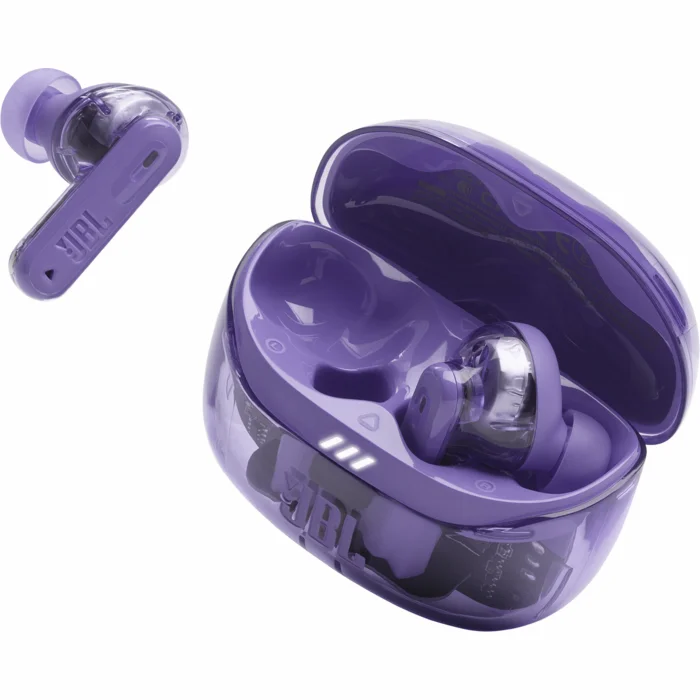 Austiņas JBL Tune Beam 2 Ghost Purple
