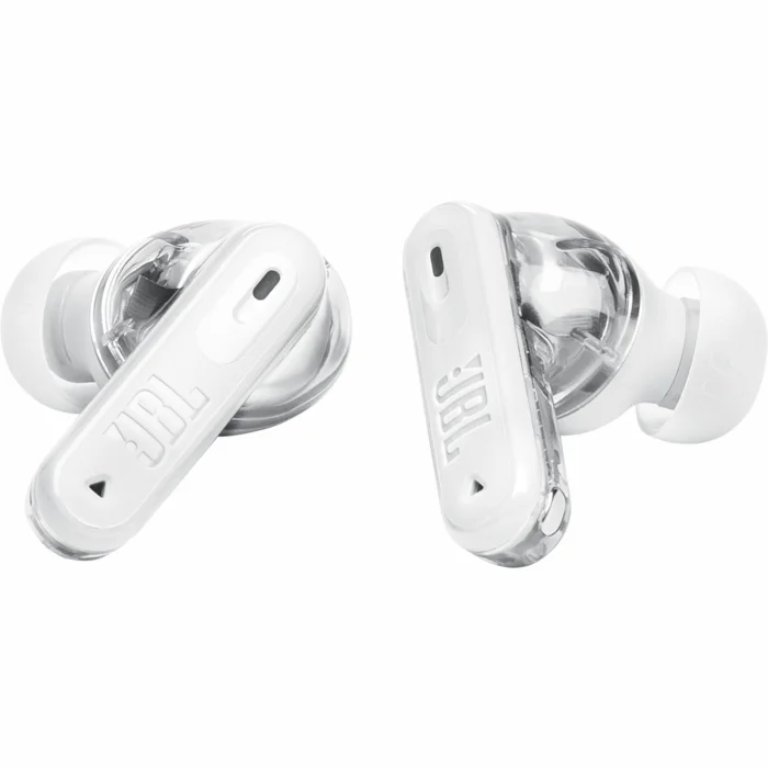 Austiņas JBL Tune Beam 2 Ghost White