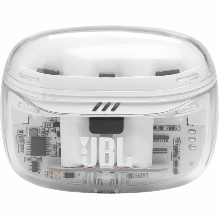 Austiņas JBL Tune Beam 2 Ghost White
