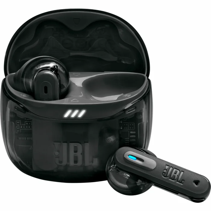 Austiņas JBL Tune Flex 2 Ghost Black