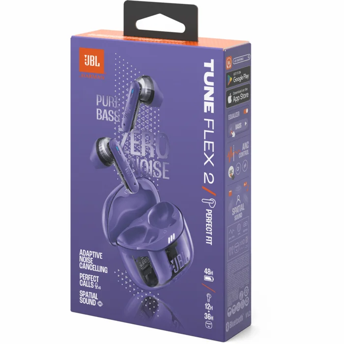JBL Tune Flex 2 Ghost Purple