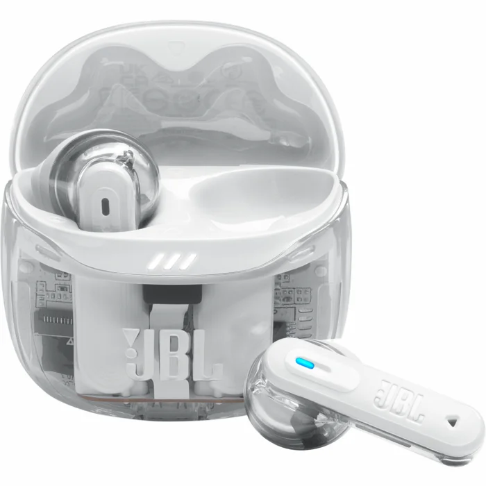 Austiņas JBL Tune Flex 2 Ghost White