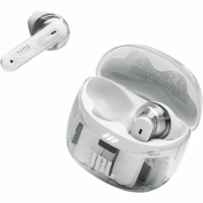 Austiņas JBL Tune Flex 2 Ghost White