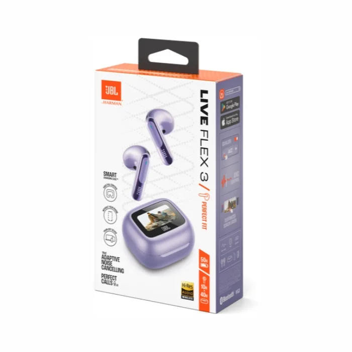 Austiņas JBL Live Flex 3 Purple