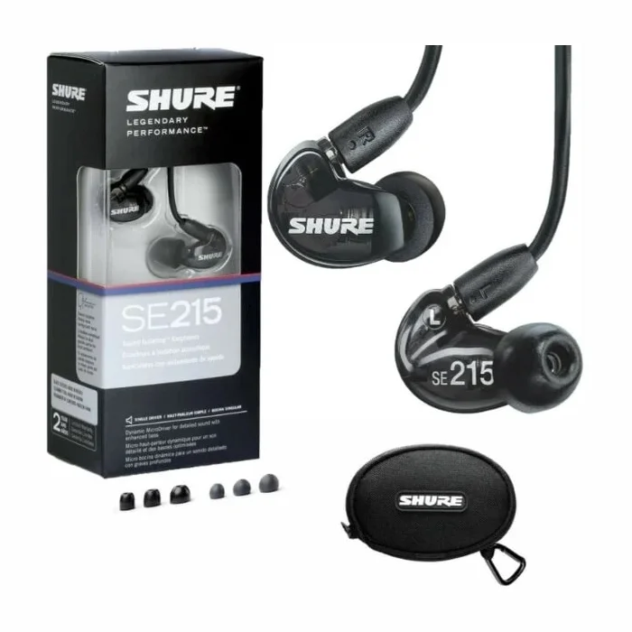 Austiņas Shure SE215 Black