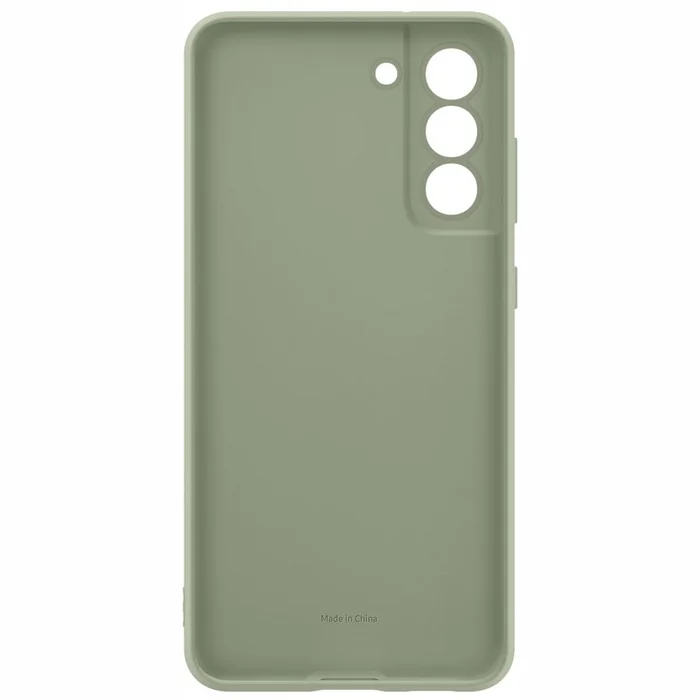 Samsung Galaxy S21 FE Silicone Cover Olive Green