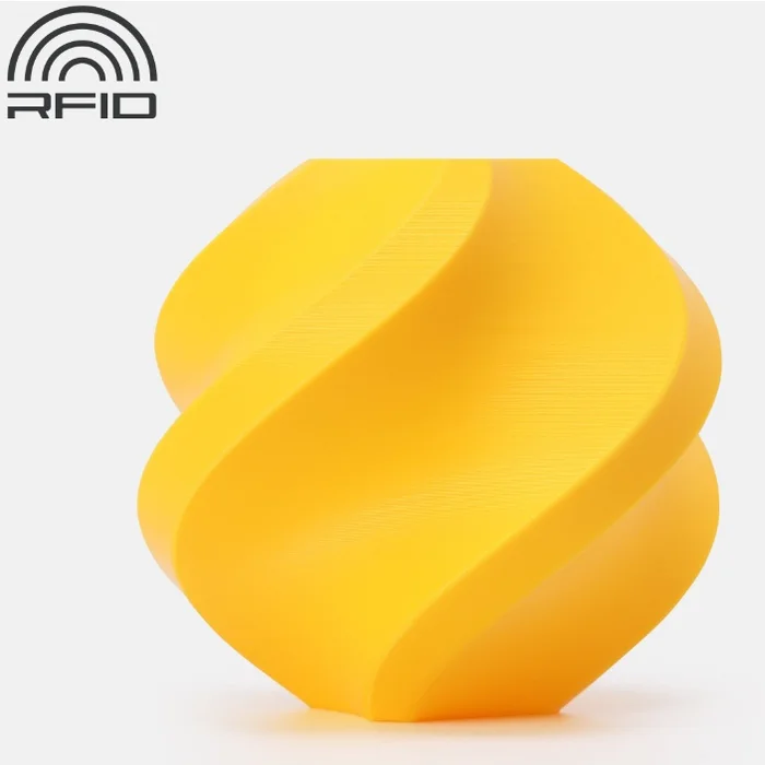 Bambu Lab PLA Basic Sunflower Yellow (10402) materiāla spole, 1kg