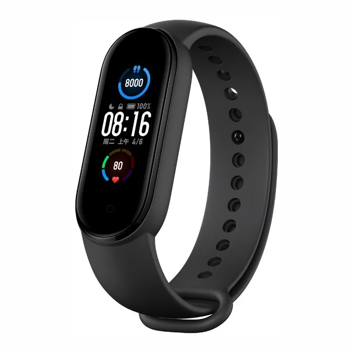 Viedpulkstenis Xiaomi Mi Smart Band 5 Black [Mazlietots]