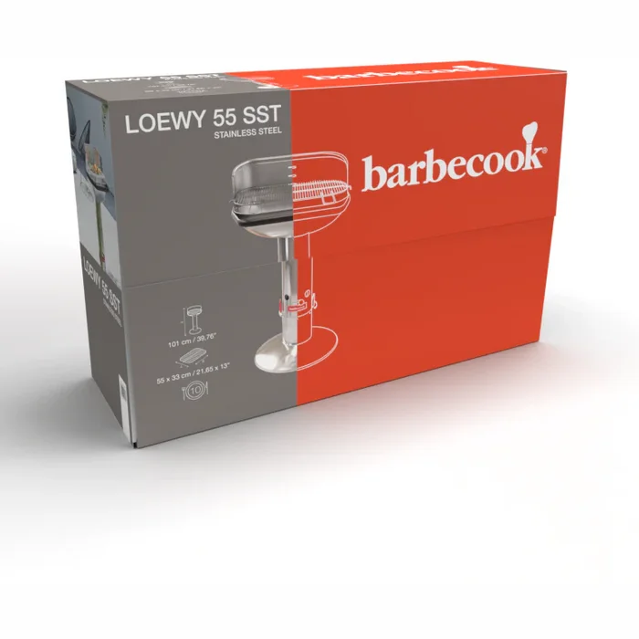 Barbecook Charcoal Barbecue Loewy 55 SST BC-CHA-1004