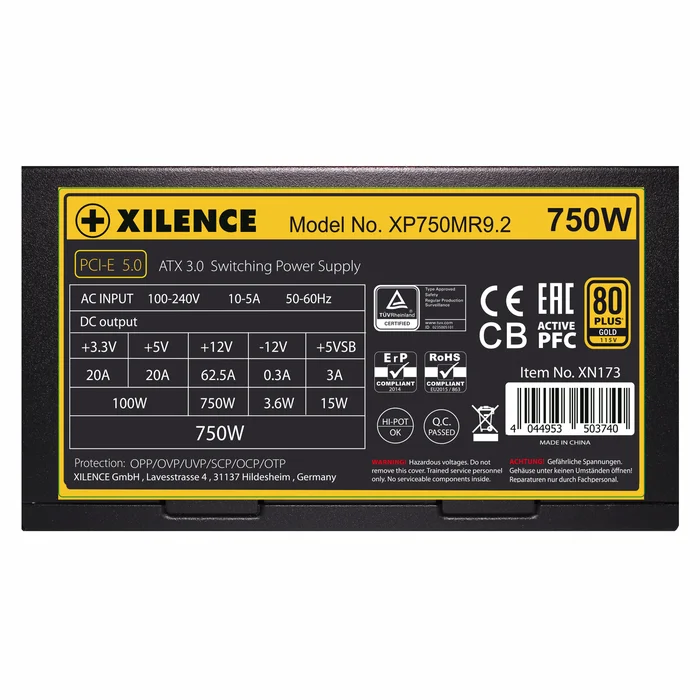 Barošanas bloks (PSU) Xilence XN173 750W