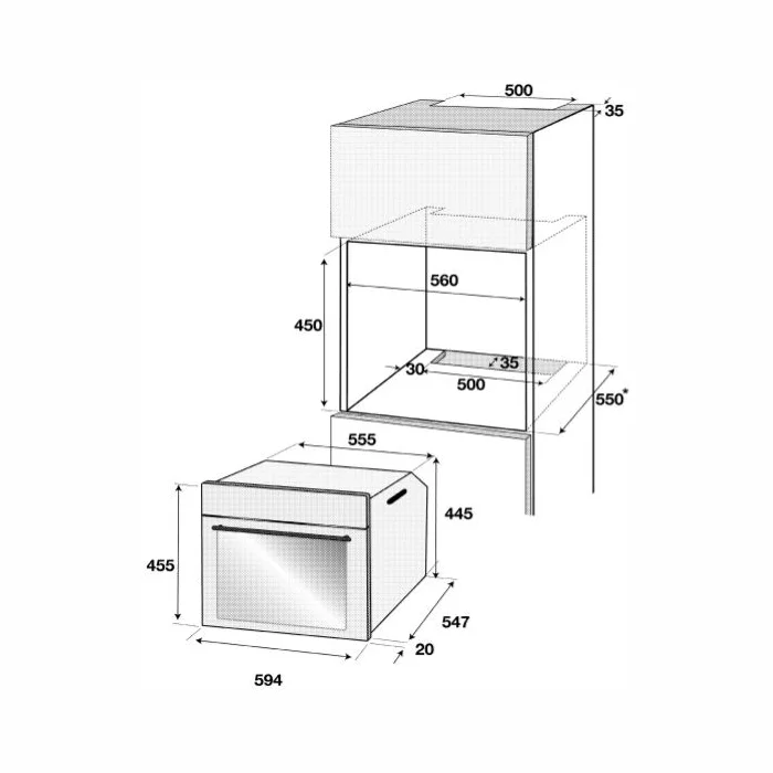 Cepeškrāsns Beko BBCM13300X