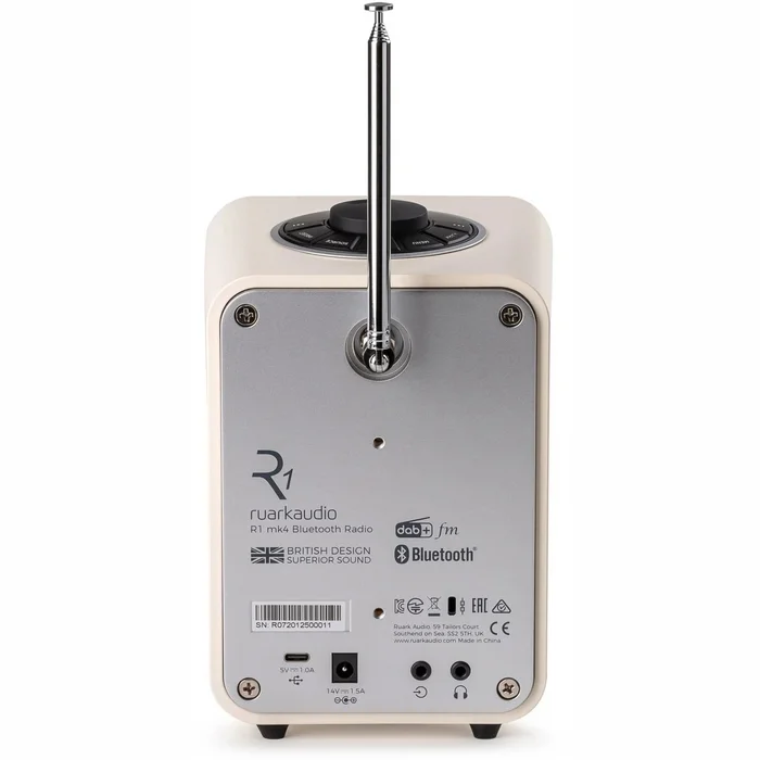 Ruark Audio R1 MK4 Deluxe Bluetooth Radio Light Cream
