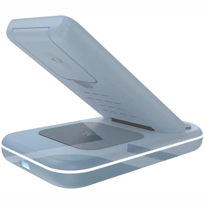 Canyon 3-in-1 wireless charging station WS-304 Blue