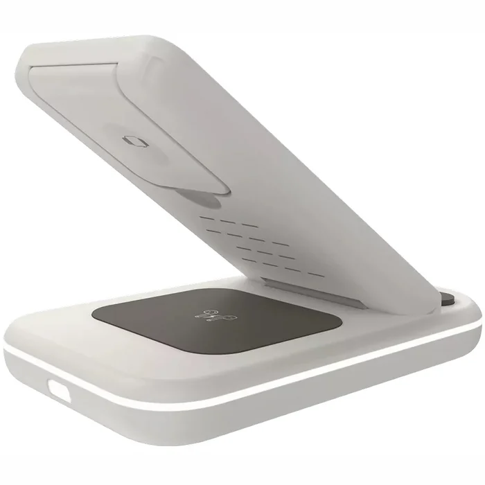 Canyon 3-in-1 wireless charging station WS-304 Cosmic Latte