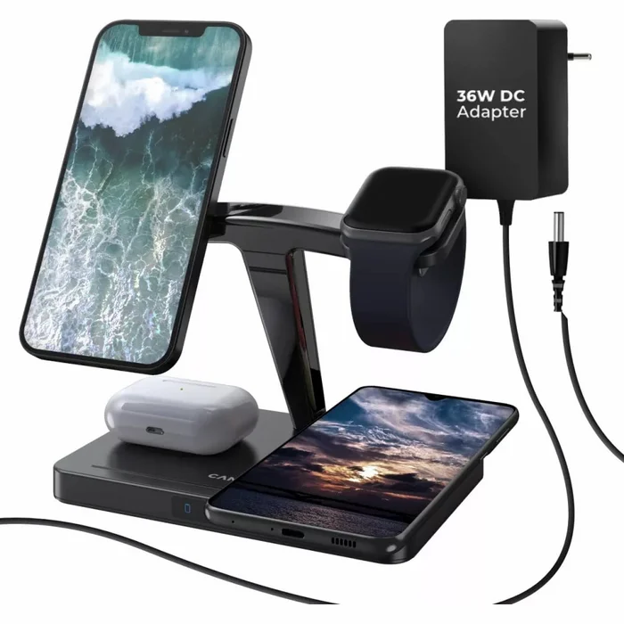 Canyon 4-in-1 Wireless Charging Station WS-404