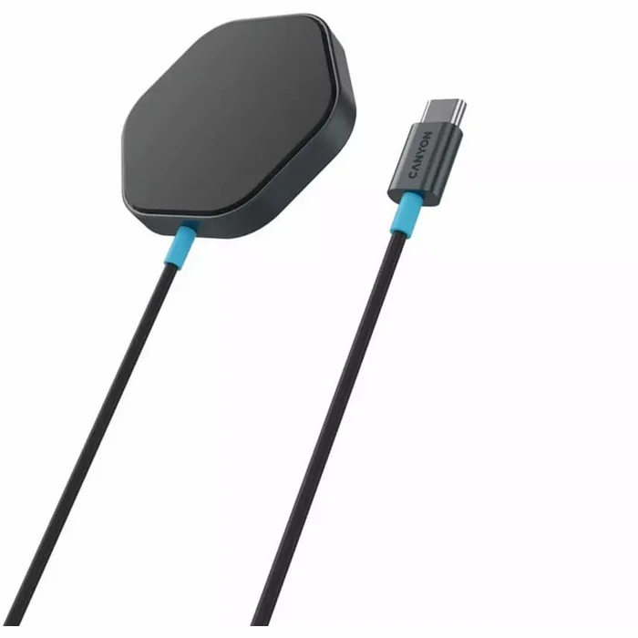 Canyon Wireless Charger Hexagon 110 Dark Grey Blue