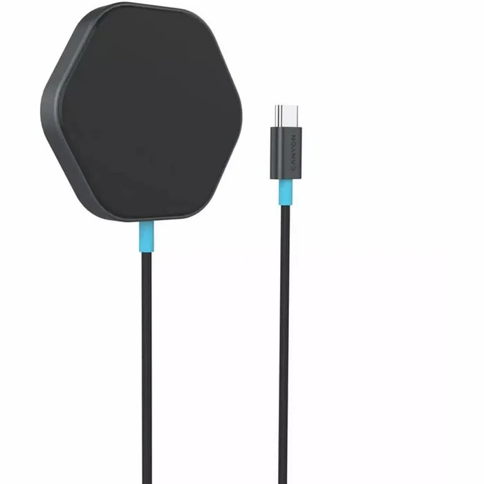 Canyon Wireless Charger Hexagon 110 Dark Grey Blue
