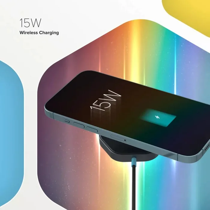 Canyon Wireless Charger Hexagon 110 Dark Grey Blue