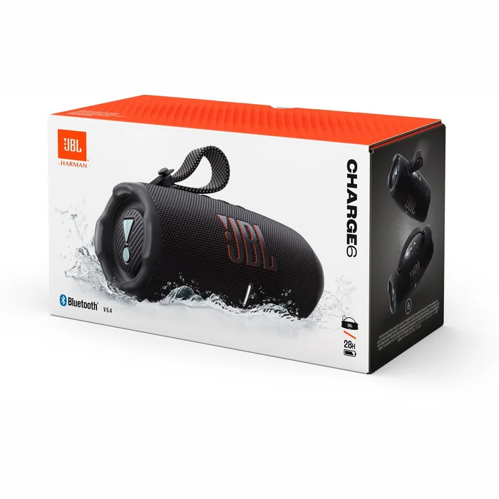 Bezvadu skaļrunis JBL Charge 6 Black