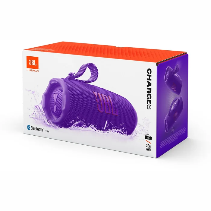 Bezvadu skaļrunis JBL Charge 6 Purple