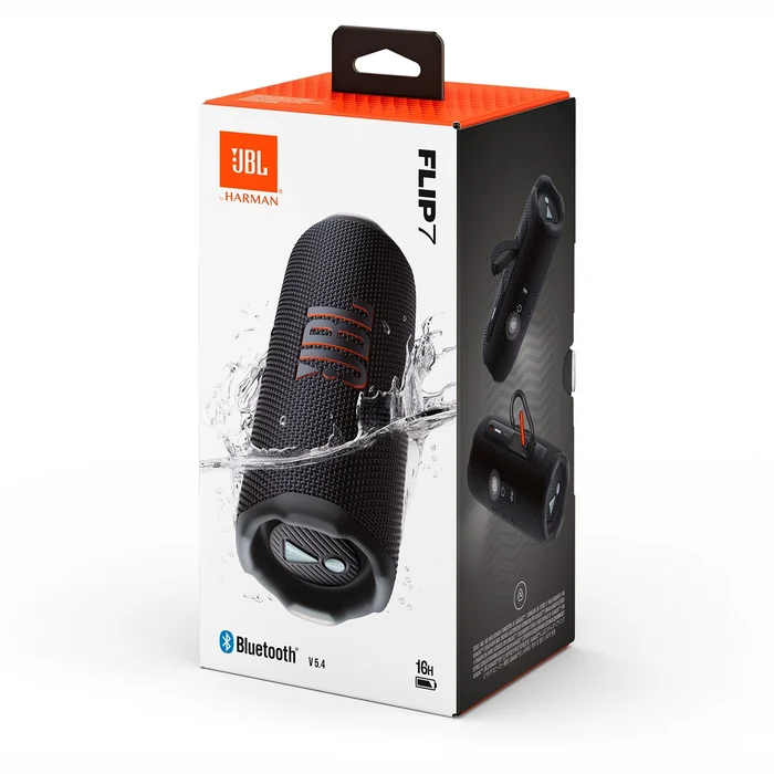 Bezvadu skaļrunis JBL Flip 7 Black