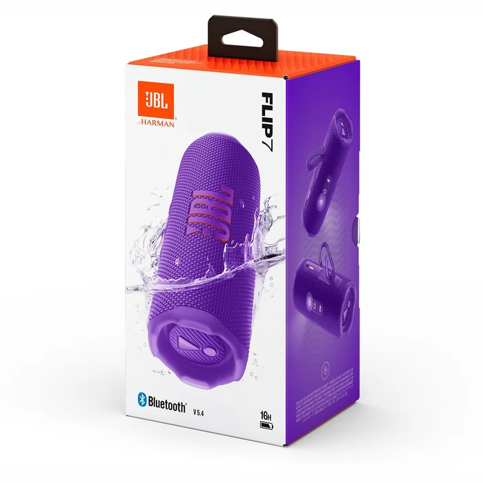 Bezvadu skaļrunis JBL Flip 7 Purple