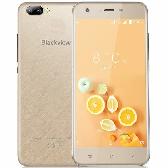 Viedtālrunis Blackview A7 Gold