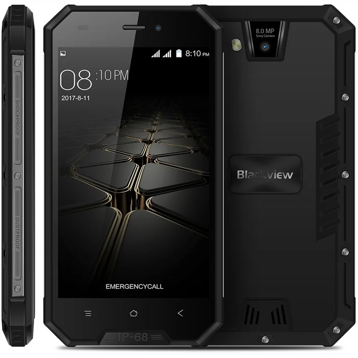 Viedtālrunis Blackview BV4000 Pro Black