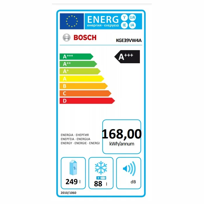 Ledusskapis Bosch KGE39VW4A