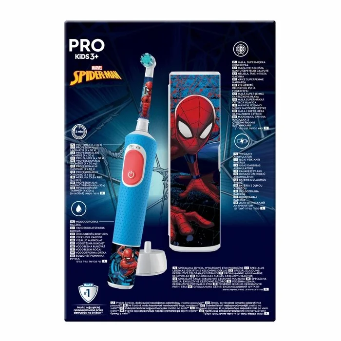 Braun Oral-B Vitality Pro Kids 3+ Spiderman D103SPIDERMAN.TC