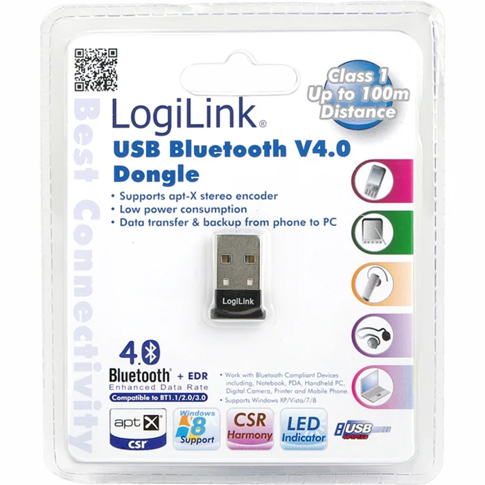 Logilink Bluetooth 4.0 Adapter USB 2.0 Micro