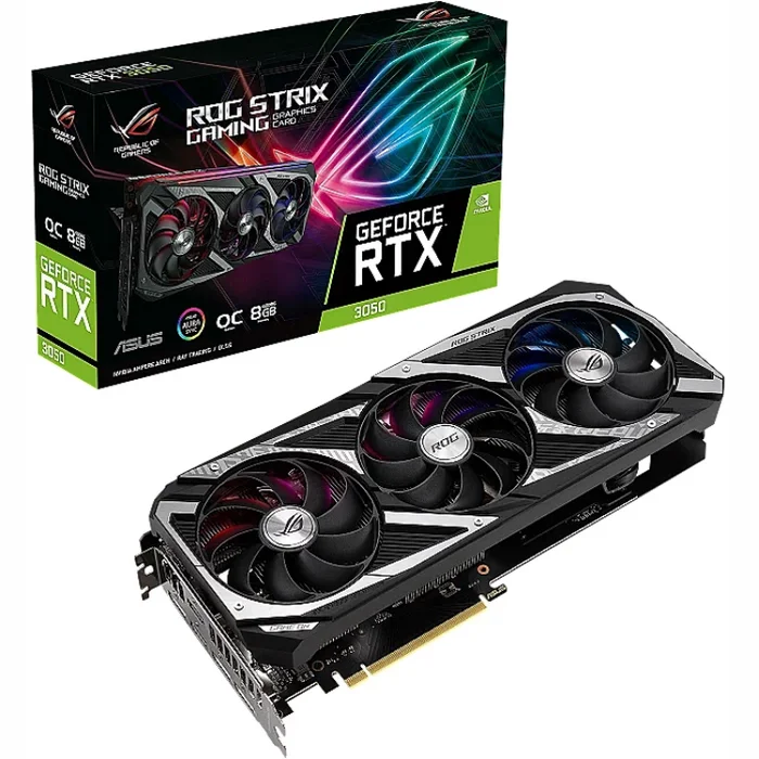 Videokarte Asus ROG Strix GeForce RTX 3050 OC Edition 8GB