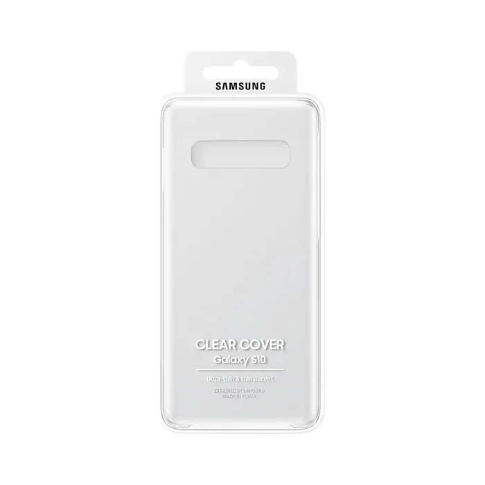 Telefona vāciņi un maciņi Samsung Galaxy S10 Clear Cover