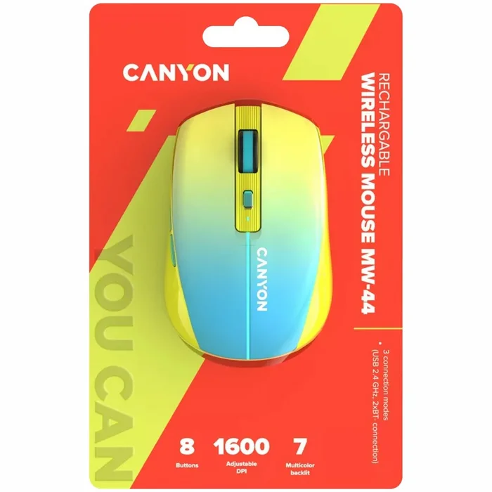 Datorpele Canyon MW-44 Blue Yellow