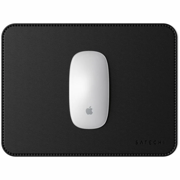 Paliktņi pelēm Satechi Eco-Leather ST-ELMPK Black