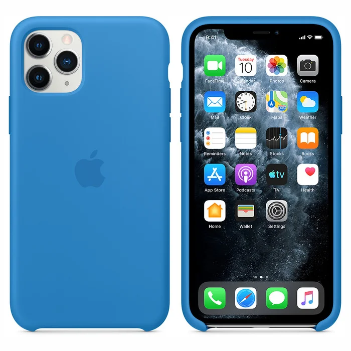 Telefona vāciņi un maciņi iPhone 11 Silicone Case - Surf Blue