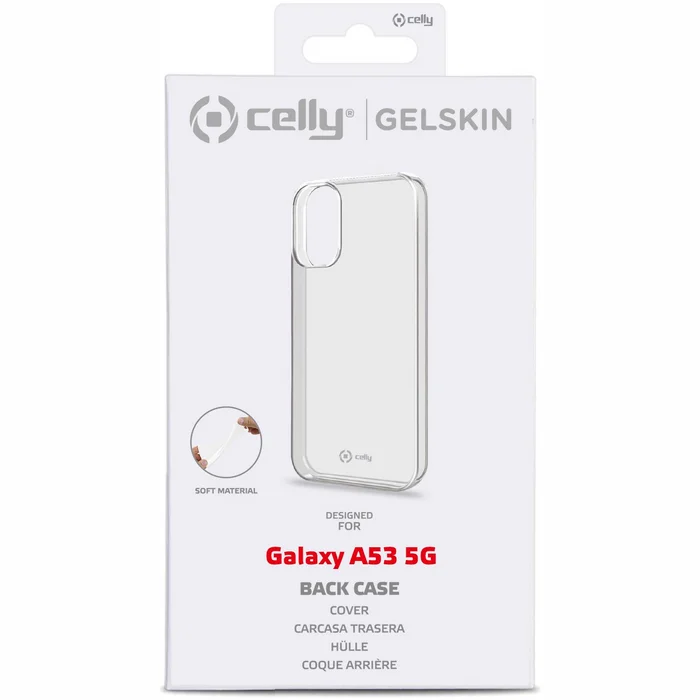 Celly Gelskin Samsung Galaxy A53 5G Transparent