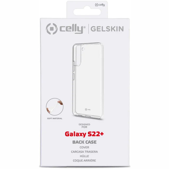 Celly Gelskin Samsung Galaxy S22 Plus Transparent