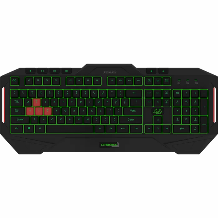 Klaviatūra Klaviatūra Asus Cerberus MKII Gaming Keyboard RUS Black