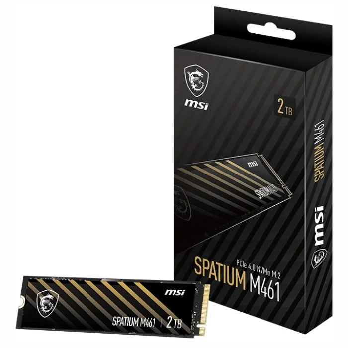 Iekšējais cietais disks MSI Spatium M461 SSD 1TB