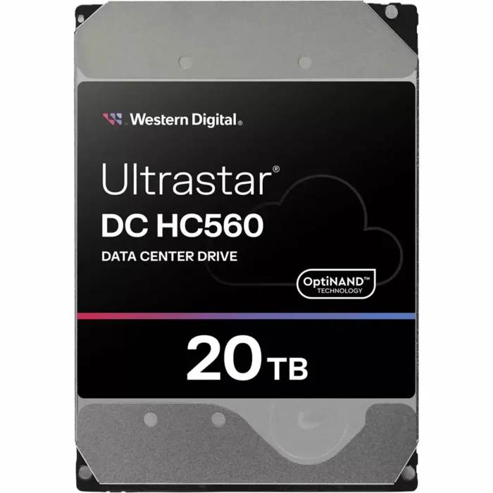 Iekšējais cietais disks Western Digital Ultrastar DC HC560 HDD 20TB