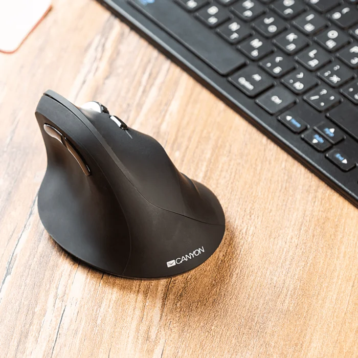 Datorpele Canyon MW-16 Vertical mouse Black