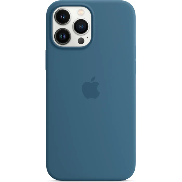 Apple iPhone 13 Pro Max Silicone Case with MagSafe Blue Jay